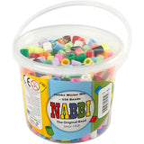 Https: www.cchobby.nl strijkkralen-afm-10x10-mm-gatgrootte-5-5-mm-jumbo-extra-kleuren-550-div-1-doos - afbeelding 2