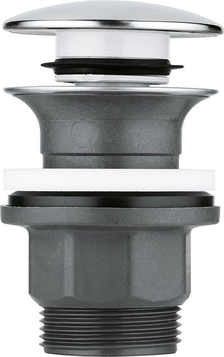 Grohe push open waste