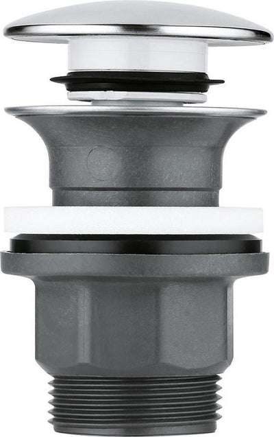 Grohe push open waste
