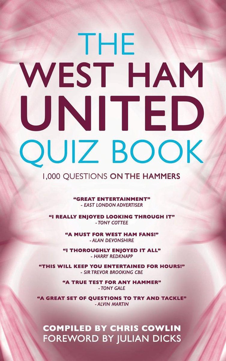 The west ham united quiz book