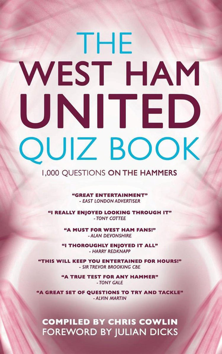 The west ham united quiz book