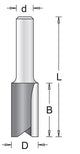 Hikoki accessoires hikoki groeffrees 12mm schacht=6mm