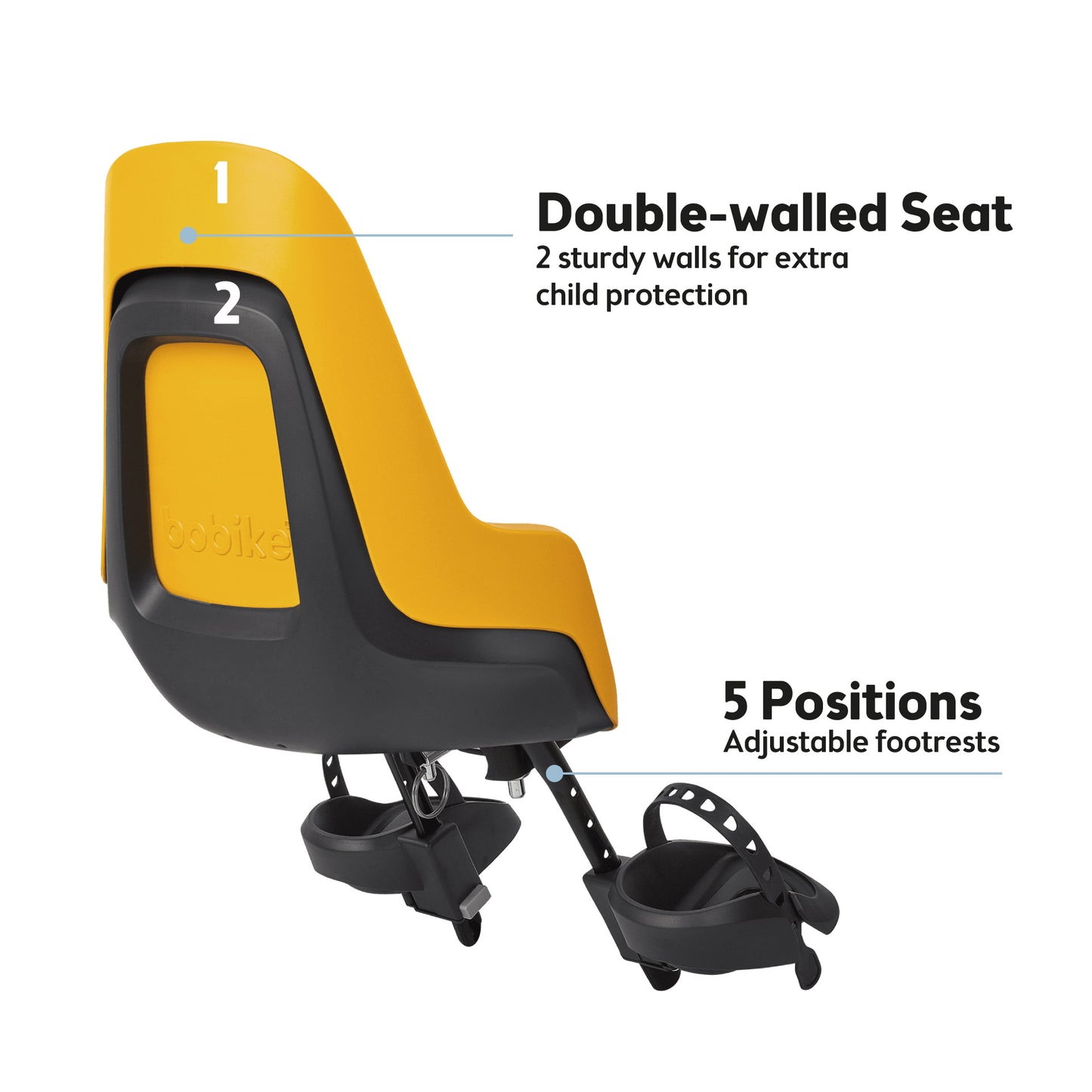 Bobike zitje mini one mighty mustard