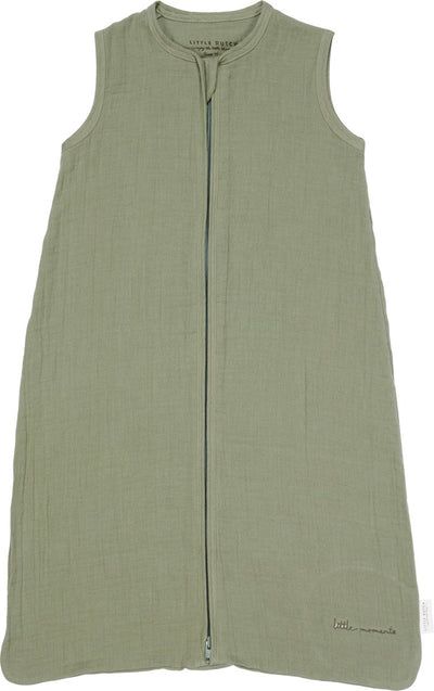 Little dutch slaapzak zomer hydrofiel 70 cm - groen - maat 70 cm - little farm