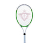 Tennisracket met hoes en 2 ballen - groen