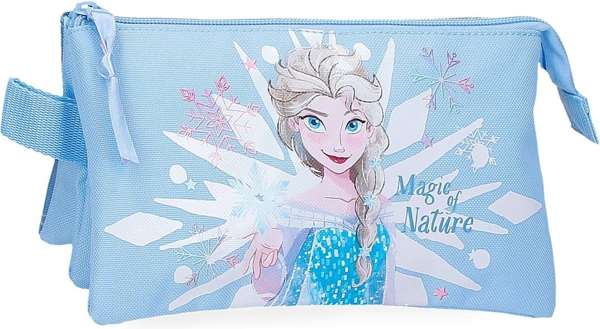 Jim jam etui disney frozen pennenetui 3 vaks met 2 ritsen