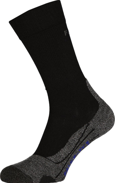 Falke tk2 cool anti-blaar dik lyocell functioneel materiaal wandelsokken heren zwart - maat 46-48