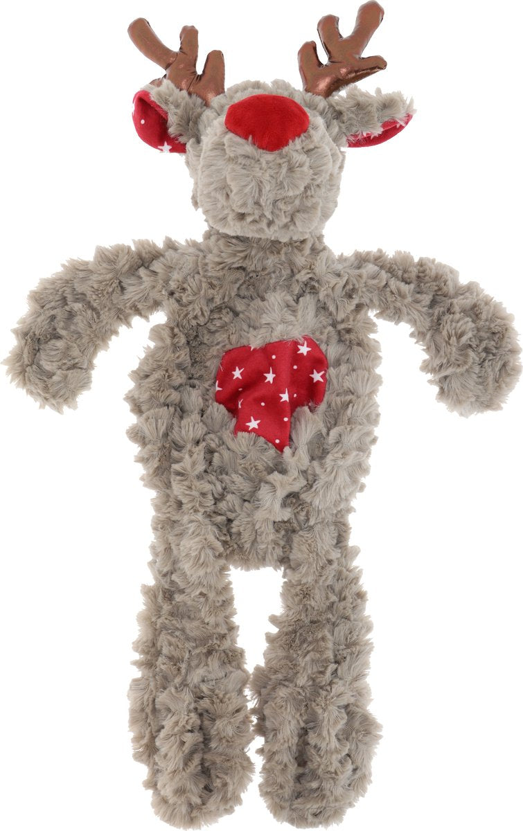 Rosewood rita reindeer hondenspeelgoed - pluche rendier met lavendelgeur - kerstspeeltje hond one size
