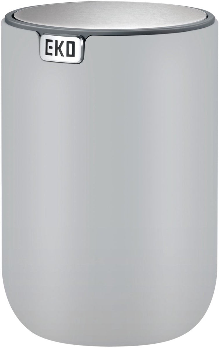 Eko - fandy tafelprullenbak 1,5 liter - grijs - kunststof