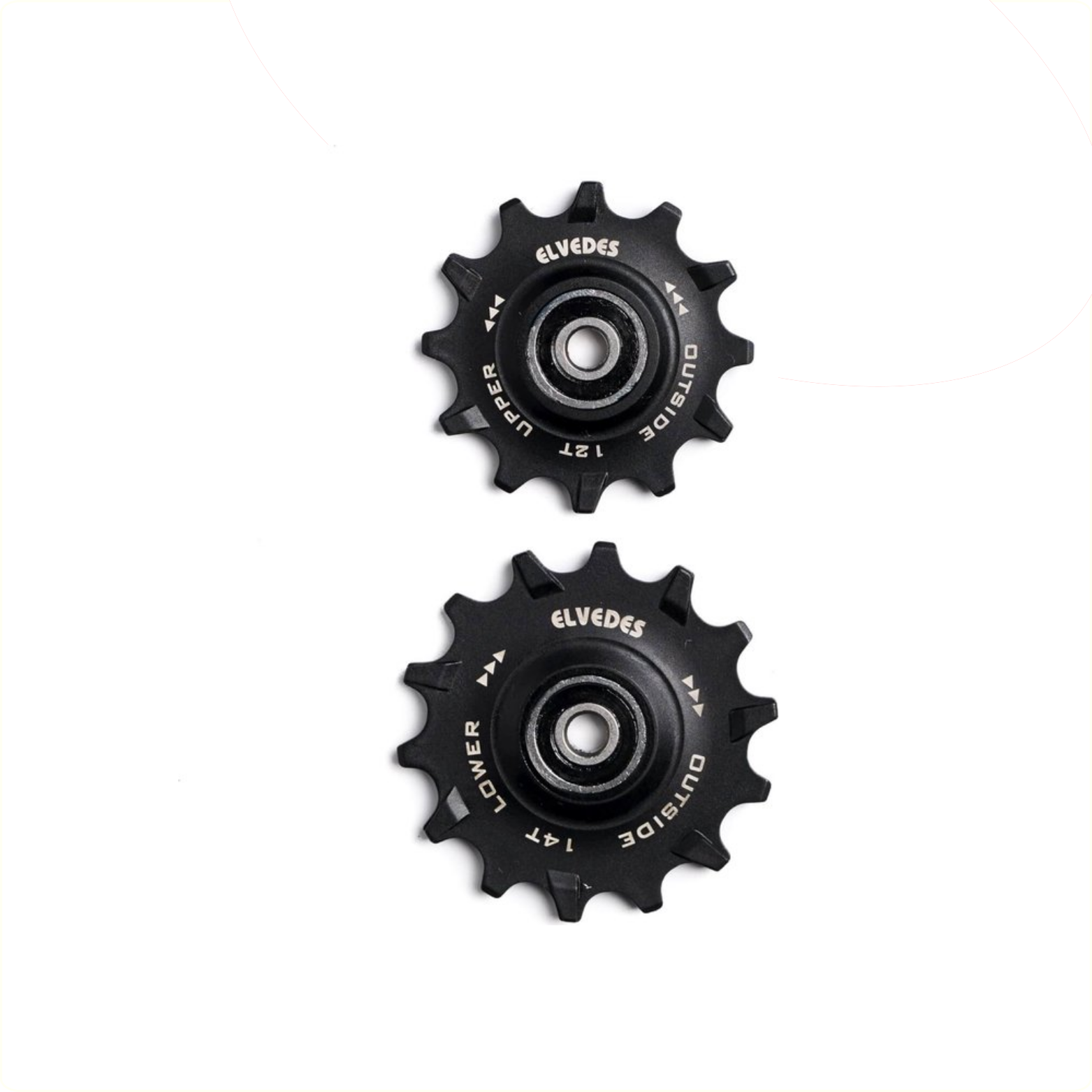 Elvedes derailleurwieltjes RVS 11 14tand seal narrowCP2017102