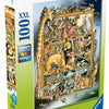 Ravensburger puzzel dieren collage - legpuzzel - 100 xxl stukjes