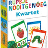 Bambolino rupsje nooitgenoeg kwartet - educatief spel cadeautip vakantie - 32 kaarten, 8 kwartetten - vanaf 3 jaar - toys