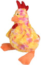 Flamingo hs lorio pluche kip small geel 32cm