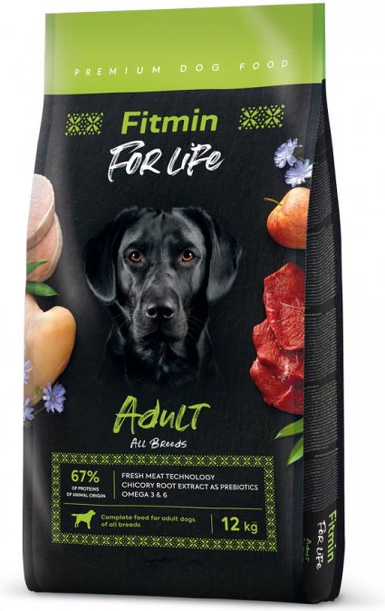 Fitmin for life dog adult 12kg