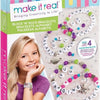 Make it real - diy blokletter sieradenset - maak 4 unieke armbanden met letters