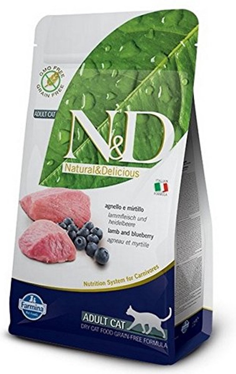 Farmina n d prime adult kattenvoer - lamb - 1,5 kg
