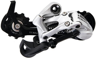 Sram achterderailleur x5 rear derail. x5 9-sp long cage sil.