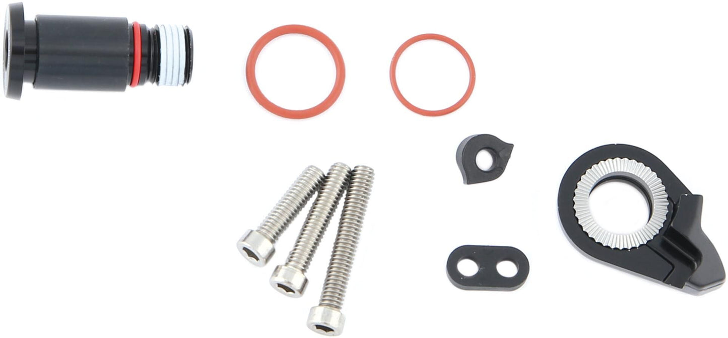 Sram achterderailleur-bevestiging mount+screw set gx dh 7-sp.
