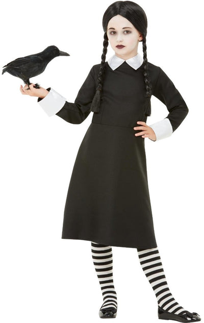 Smiffys gothic schoolmeisje vol wee kind kostuum