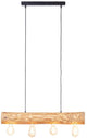 Brilliant trabo - hanglamp - breedte 70 cm - e27 max 4x25w - hout