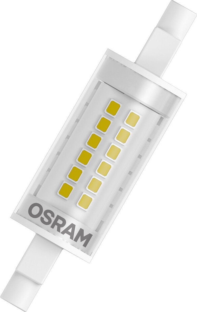Osram led lamp - buis r7s 78mm - 7w - 806 lumen - warm wit - helder - niet dimbaar