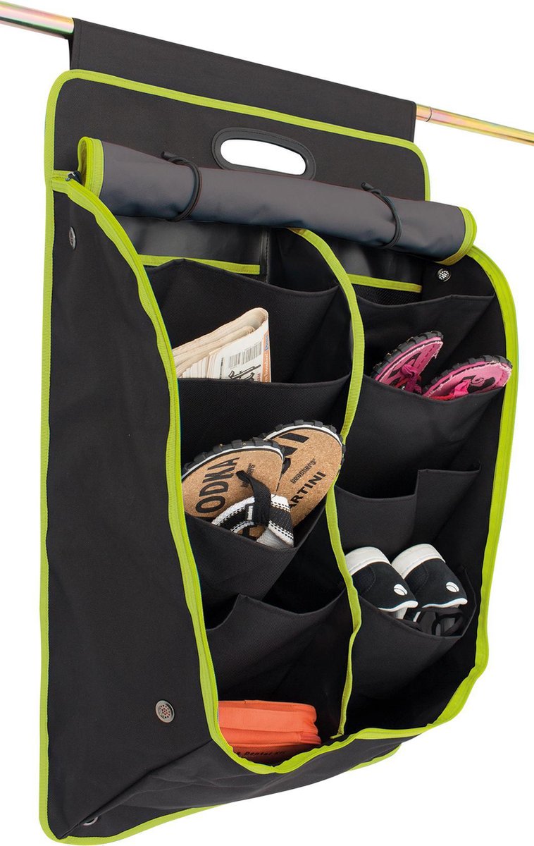 Eurotrail tentorganizer oxford large - black lime
