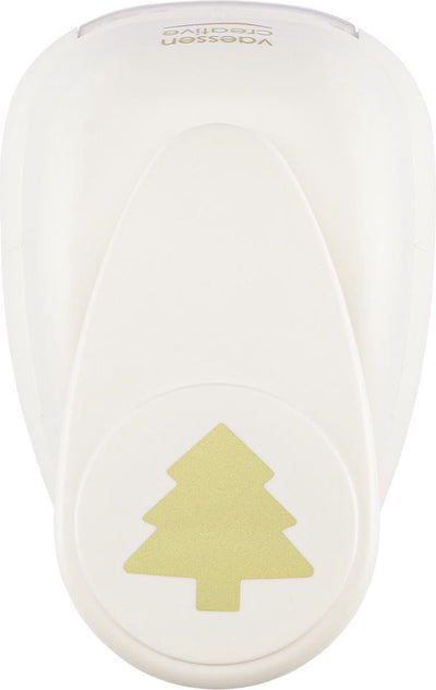 Vaessen creative pons - figuurpons - dennenboom - 4,5 x 4,6 cm