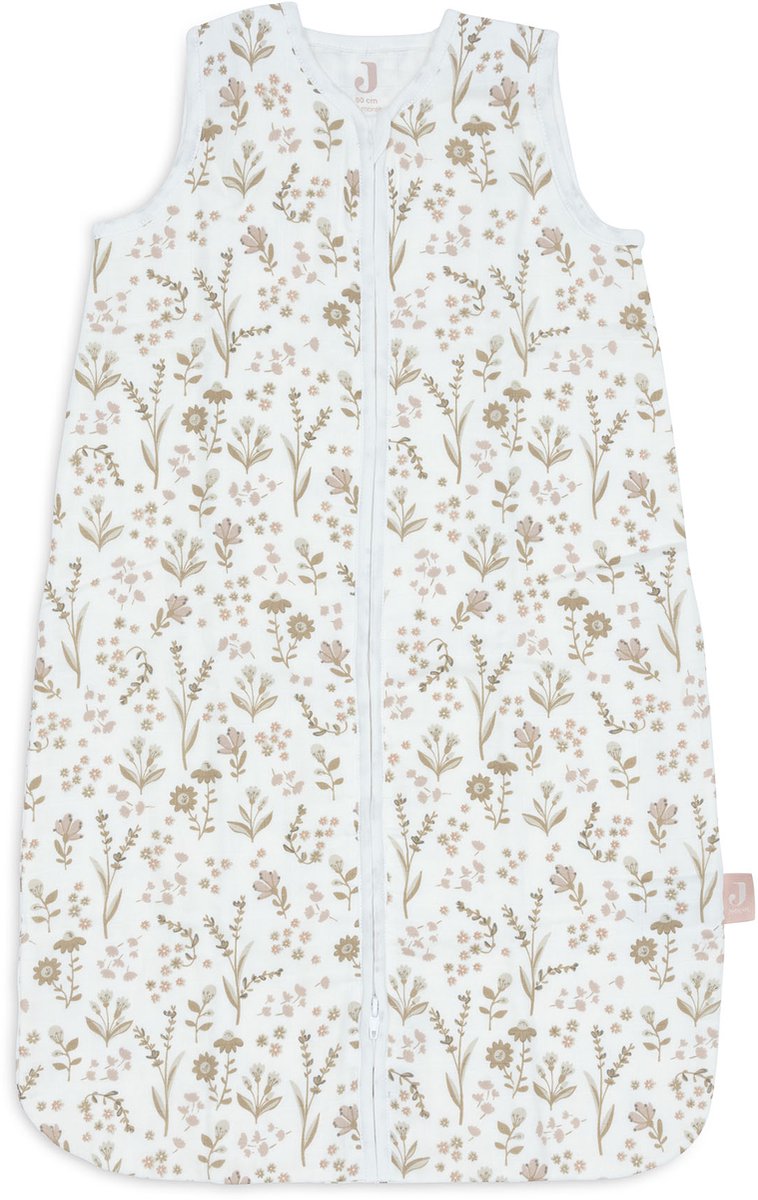 Jollein baby slaapzak zomer hydrofiel 90cm - bloomy - zomerslaapzak