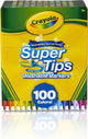 Crayola - supertips - viltstiften - 100 wasbare viltstiften - voor kinderen