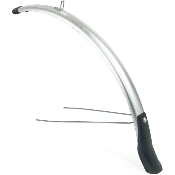 Eurofender Spatbordset Snello 28 x 51 mm zilver