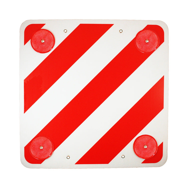 Markeerbord voor rijden met uitstekende lading