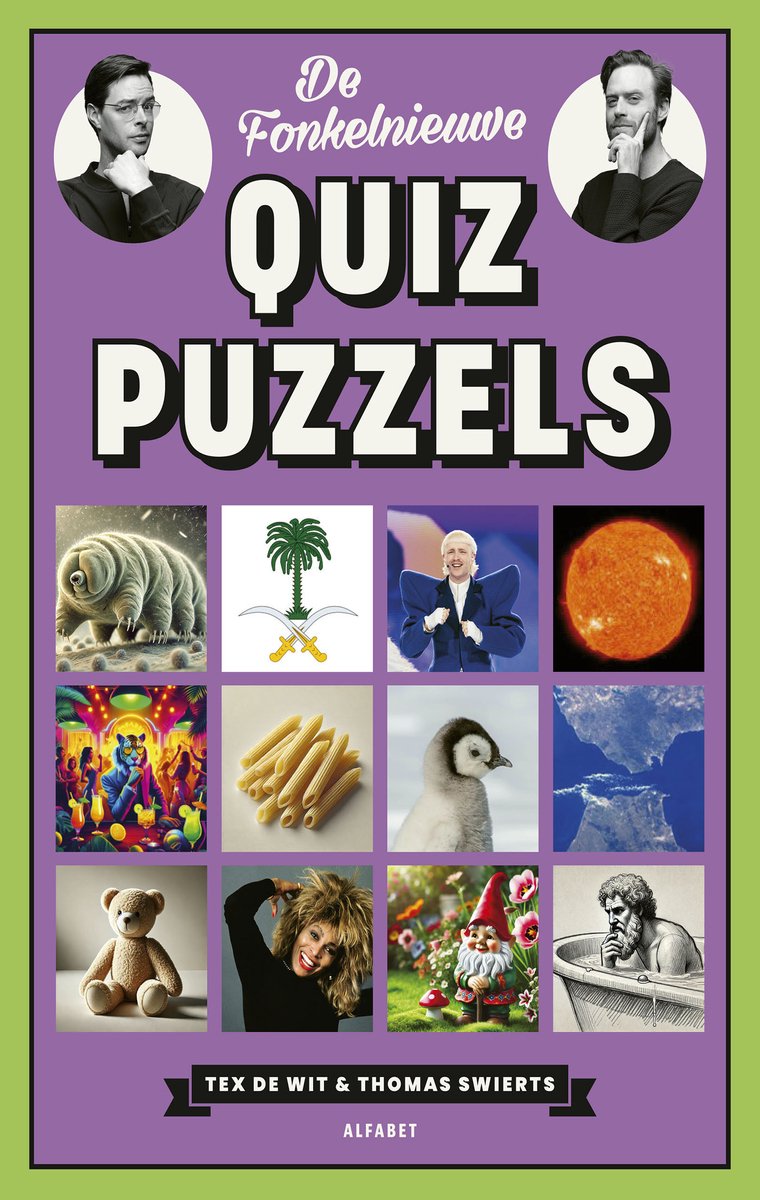 Alfabet de fonkelnieuwe quizpuzzels - tex de wit en thomas swierts