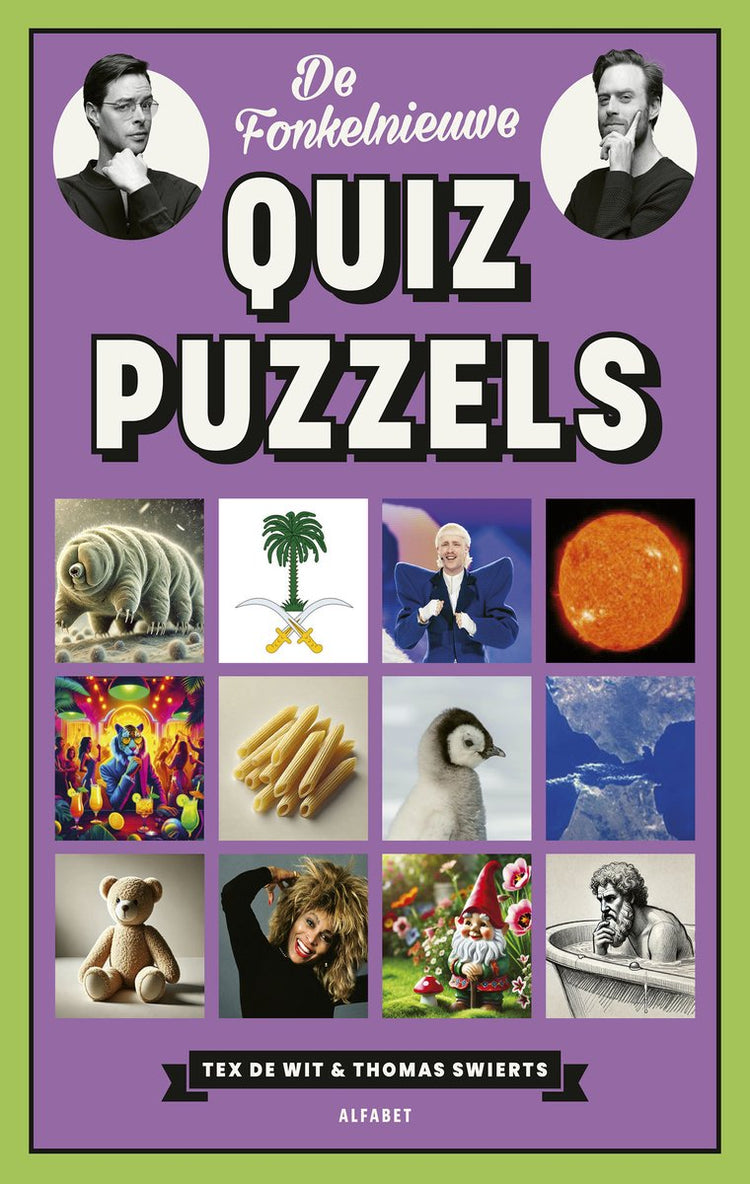 Alfabet de fonkelnieuwe quizpuzzels - tex de wit en thomas swierts