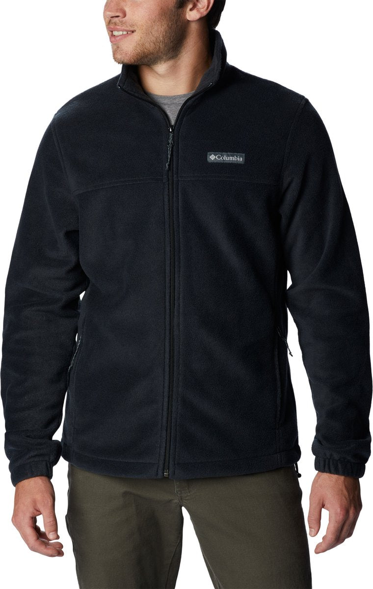 Columbia steens mountain™ full zip 2.0 fleece jas heren - fleece vest met volledige ritssluiting - maat xl - zwart