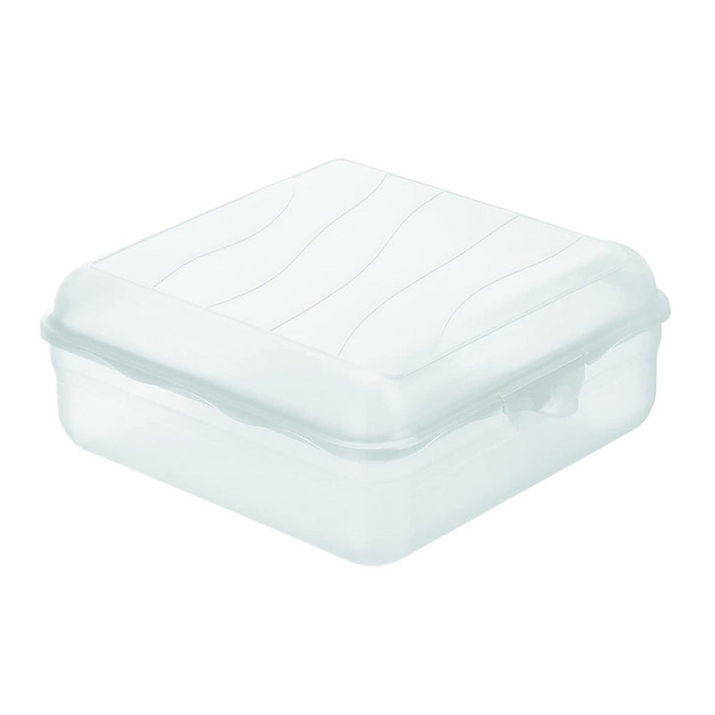 Rotho fun lunchbox vierkant 2.35l transparant