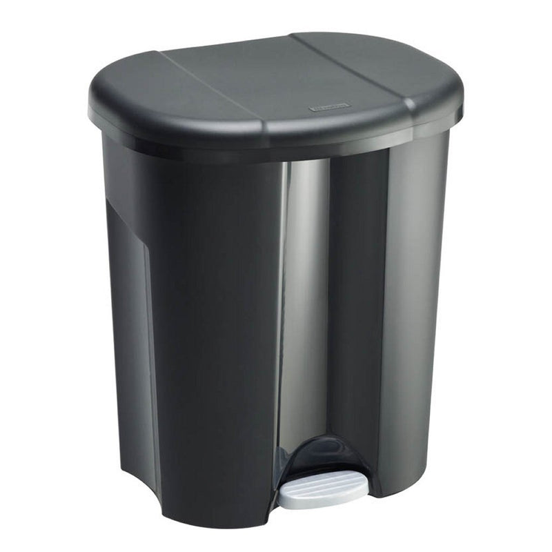 Rotho trio afvalemmer 10l + 2x15l zwart