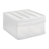 Rotho systemix design ladekast 34x39.5x20.3 cm wit - afbeelding 1