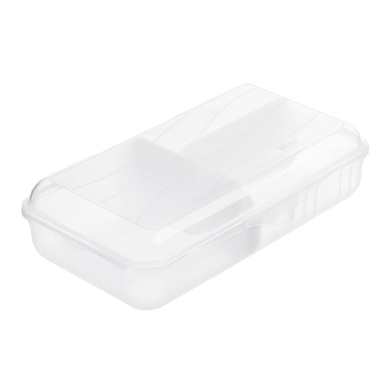 Rotho fun lunchbox met verdeelschotjes 1.7l transparant