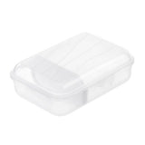 Rotho fun lunchbox met verdeelschotje 0.9l transparant - afbeelding 1