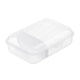 Rotho fun lunchbox met verdeelschotje 0.9l transparant