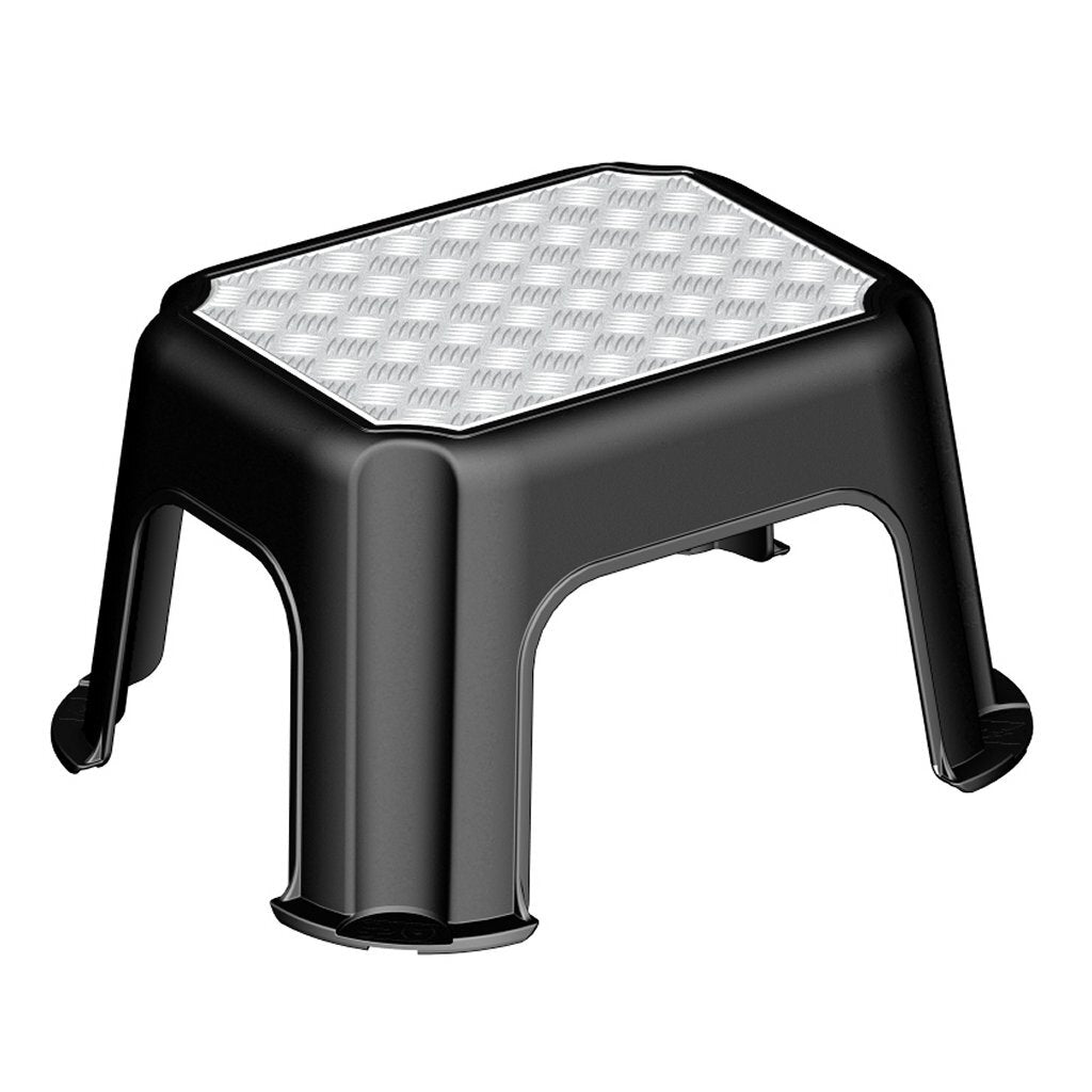Rotho paso opstapje - draagkracht tot 150kg - zilver metallic
