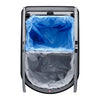 Rotho paso duo pedaalemmer 50l zilver metallic