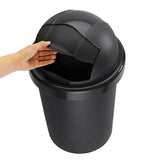 Rotho roll bob afvalemmer 30l zwart - afbeelding 2