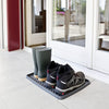 Rotho drops schoenenmat 48x48 cm antraciet