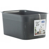 Rotho brisen opbergmand 26.2x18x13 cm 4.5l antraciet - afbeelding 1