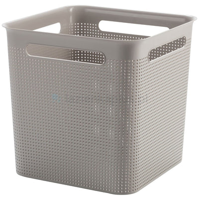 Rotho brisen opbergmand 29.1x29.1x28.1 cm 18l cappuccino