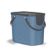 Rotho albula afvalscheidingsprullenbak 25l horizon blauw