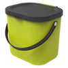 Rotho albula bio afvalbakje 23.5x20x20.8 cm 6l lime groen