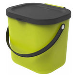 Rotho albula afvalscheiders - gft afvalbak - 6l -groen - afbeelding 1