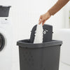 Rotho flowers wasverzamelaar 44.7x34.7x60.5 55l antraciet